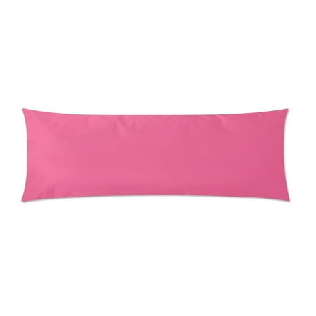 Hot pink outlet pillow case