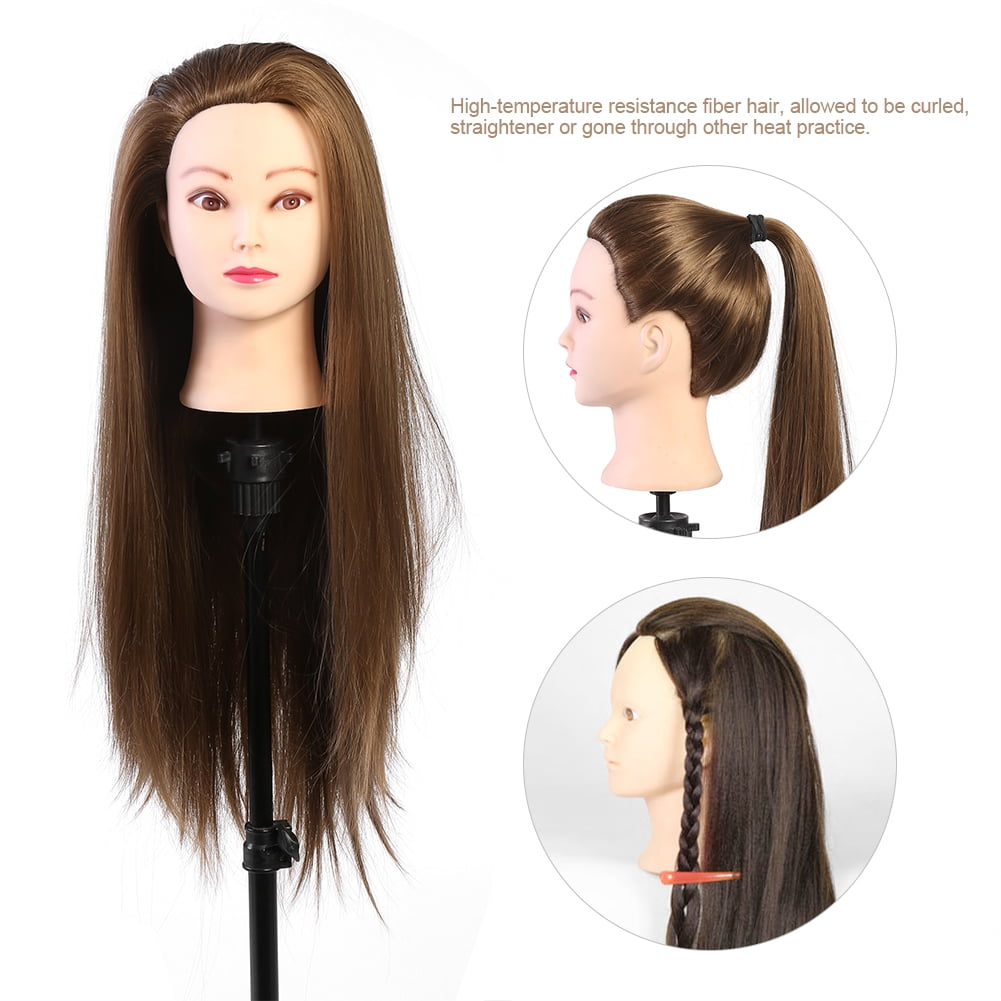 makeup and hair doll head