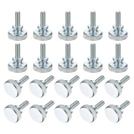 Lot De 100 Vis à Bouton Tête Hexagonale M3x12mm – Acier Allié, Uxcell
