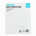 thumbnail image 2 of Pen+Gear Standard Sheet Protectors, Letter Size, 8.5" x 11", 100 Count, 2 of 6