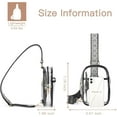 thumbnail image 5 of Clear Sling Bag, Clear Fanny Pack Stadium Approved Crossbody Bag Purses for Women Heavy Duty Transparent Chest Bag with Adjustable Strap, 5 of 6