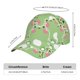 thumbnail image 2 of Fotbe Cute Frog2 Gorro Clásico de Béisbol, Gorra Ajustable con Broche Snapback, Gorro de Exterior de Algodón Suave, 2 of 6