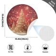 thumbnail image 4 of Ryvnso Christmas Trees Round Plate Mats Dining Table Placemat 1 Piece for Holiday Decoration, 4 of 7