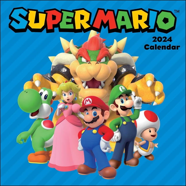 Super Mario 2024 Wall Calendar (Calendar)