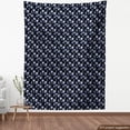 thumbnail image 4 of Ambesonne Moon Fabric by the Yard, Night Concept Lunar Motifs Art, 3 Yards, Soft Blue Black and Grey, 4 of 5