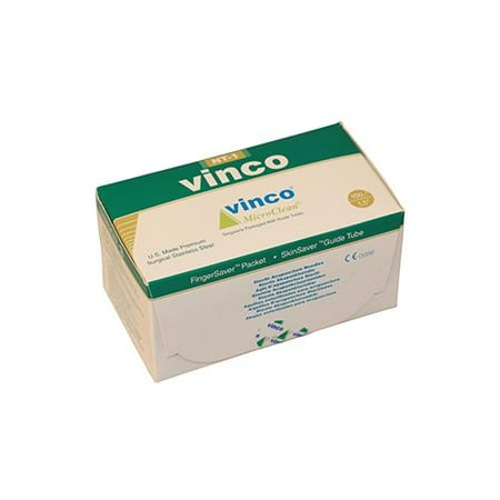 Vinco-Blister Acu Needle, 100/box, #34 x 1.5 inch