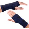 thumbnail image 6 of Wrist Compression Glove Wrist Support Sleeves (Pair) for Carpal Tunnel and Wrist Pain Relief Treatment, Wrist Brace for Women and Men - made from Breathable and Sweat-Absorbing Elastic Blend, 6 of 6