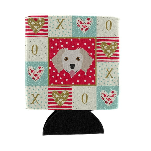 Carolines Treasures CK5238CC Small Greek Domestic Dog Love Can or Bottle Hugger Can Hugger multicolor