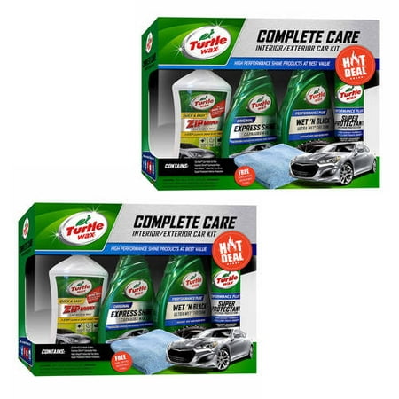 Turtle Wax 5-Piece Complete Care Kit, 2 Pack Savings Offer