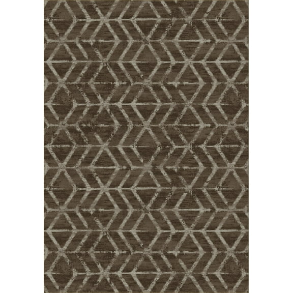 Milliken Imagine Figurative Area Rug MOD TRIBE HENNA Mod Tribe Henna 7' 8" x 10' 9" Rectangle