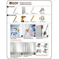 thumbnail image 6 of [March Wallmounted Special] GOF Office Wall Mounted Partition Room divider Wall divider Wall panel Office Wall (Wallmounted 96w x 72h), 6 of 8