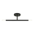 thumbnail image 6 of Livex Lighting - Copenhagen - 2 Light Semi-Flush Mount In Mid-Century Modern, 6 of 12