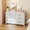 White+6 Drawer, variant on LHSHID 6 Drawer Dresser for Bedroom,Modern Metal Storage Chest with Smooth-Glide Drawers,Space-Saving Storage Cabinet for Closet,Hallway,Entryway,Eco-Friendly White Steel Dresser for Small Spaces