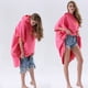 thumbnail image 5 of Inteprter Fácil de usar, bata de baño para nadar en la playa, toalla, estilo de moda para adultos en la playa, traje de neopreno suave Juegos de accesorios de baño azul, 5 of 6