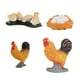 thumbnail image 2 of Modelo de pollo de juguete Yotijar 4 de pollo realistas para herramientas de aprendizaje y gallo, 2 of 6