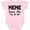 AD-Pink, variant on Meme Loves Me Baby Clothes Girls Baby Bodysuit
