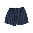 thumbnail image 4 of Fruit of the Loom Men's Woven Prints and Stripes Boxers, Extended Sizes, 4 Pack, 4 of 9