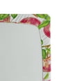 thumbnail image 2 of Ambesonne Summer Fitted Sheet, Nature Apple Tree Flower, Twin Size, Red White Green, 2 of 2