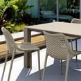 thumbnail image 3 of Compamia Air Extension 5 Piece Dining Set Taupe, 3 of 7