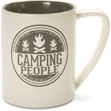 Pavilion Gift Company We People 67006 Camping People 18oz (Best Camping Gifts Under $30)