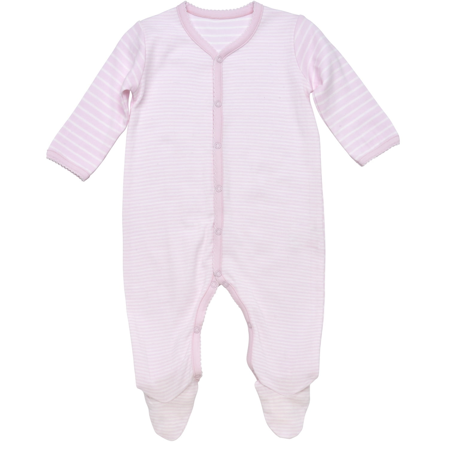 Under The Nile Under the Nile Baby Girl Organic Cotton Front Snap