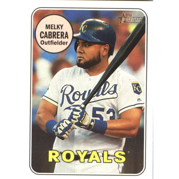 Heritage 2018 Topps Heritage 370 Melky Cabrera Kansas City Royals