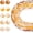 Bicone-Fall, variant on Beadthoven 1240pcs 4mm Faceted Rondelle Glass Beads for Blue Friendship Bracelets Electroplate Glass Crystal Beads Strands Half Rainbow Plated Briolette Crystal Spacers for Jewelry Making Necklace
