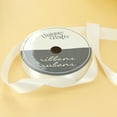 thumbnail image 4 of UNIQUE CREATIV, Ribbon, Single Face Satin, White, 100% polyester, 15mm x 5.5m (⅝" x 6 yds), 4 of 4