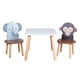 thumbnail image 1 of Comedor - 2 Sillas De Animalitos Y 1 Mesa Cuadrada | Duduk, 1 of 4
