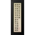 thumbnail image 2 of Yisun, Yang 8x18 Black Modern Framed Museum Art Print Titled - On Happiness Calligraphy in Seal Script Style Scroll, 2 of 5