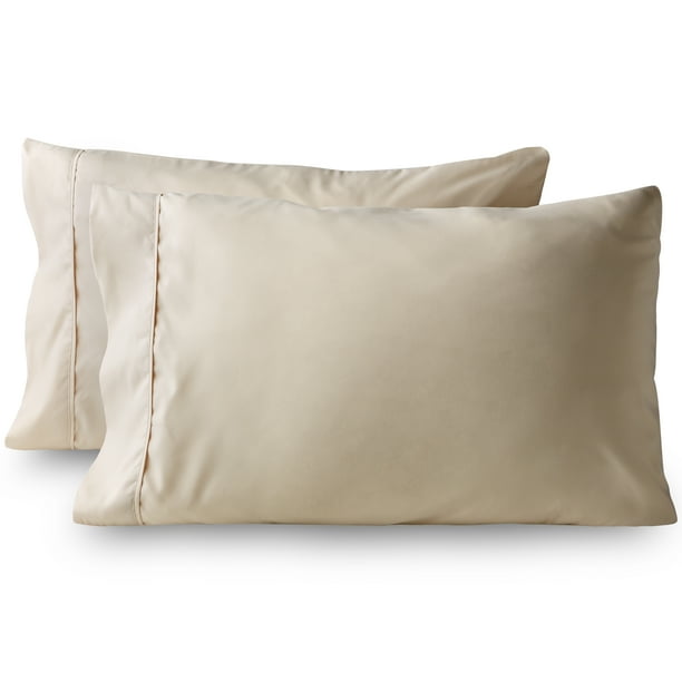Bare Home Premium 1800 UltraSoft Microfiber Pillowcase Set Double