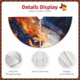 thumbnail image 3 of Sikiie Galactic Dog Swirls Art Christmas Tree Skirt, Christmas Tree Decorations, Christmas Decor, Tree Mat Decoration(30-48IN)-36", 3 of 6