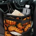 thumbnail image 6 of Thanksgiving Pumpkin Pie Foldable Car Garbage Can with Lid, Leak-proof, Hanging Storage Bag - Trash Can for Car, Car Trash Can, 6 of 6