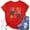 Red, variant on Womens Athletic Tops Womens Compression T Shirt Pack Shirt Athletic Tops for Women Short Sleeve Women T for Summer Shirts Shirts Juniors Graphic Turtleneck Long Sleeve Gray S