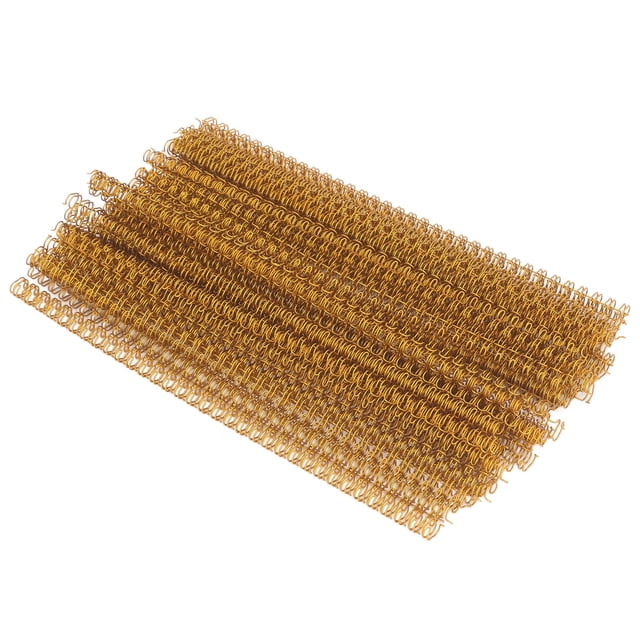 100 Paquetes De Bobinas De Unión De Plástico En Espiral, 34loops, 3:1 Pitch, A4 Paper Plastic Aking Espinas, 20 Láminas De Capacidad, 6.4 Mm De Diámetro, Papel A4 De Tamaño