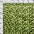 thumbnail image 3 of oneOone Polyester Spandex Green Fabric Asian Japanese Wave Sewing Fabric By The Yard Printed Diy Clothing Sewing Supplies 56 Inch Wide, 3 of 4