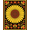 Yellow, Pattern 4, variant on ODIKA 4'x6' Machine Washable Non-Slip Area Rug, DIY Embroidery Cushion Cover Vintage Rose Garden Crochet Yarn Assembly High Traffic Rug, Pink, 642715