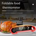 thumbnail image 5 of TermóMetro Digital para Carne, TermóMetro para Alimentos de Lectura InstantáNea, Sonda Plegable, TermóMetro para Cocinar para el Hogar y al Aire Libre, 5 of 5