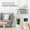 thumbnail image 6 of TCL 5,000 BTU Window Air Conditioner, Fan & Dehumidifier (White) - 150 Sq. Ft., Remote Control, Easy-to-Use, Reusable Filter, Compact, Quiet - W5W3M, 6 of 16