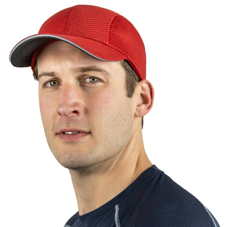 TrailHeads Race Day Men's Running Hat - Red