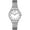 Silver, variant on Timex Women's Easy Reader Two-Tone/White 30mm Casual Watch, Tapered Expansion Band