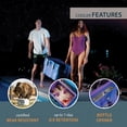thumbnail image 5 of Lifetime 55 qt Bear-Resistant Camping Cooler, Premium High Performance, Ice Retention, Hard Cooler, 60 Can Capacity, Twilight Fusion (91448), 5 of 15