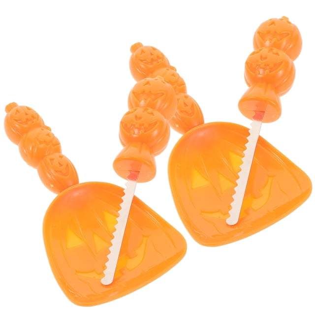 Minkissy 4Pcs Pumpkin Carving Tools for with Steel and Plastic for Vegetables