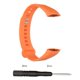 thumbnail image 4 of Correa de silicona para reloj de pulsera para pulsera inteligente Huawei Honor 3 (naranja), 4 of 4