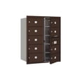 thumbnail image 4 of Salsbury Industries Recessed Private 10 Door Front Load 4C Horizontal Mail Center with 1 Parcel Locker, 4 of 4