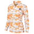 thumbnail image 2 of Women's Orange Auburn Tigers Digital Camo Performance Quarter-Zip Pullover Jacket, 2 of 3