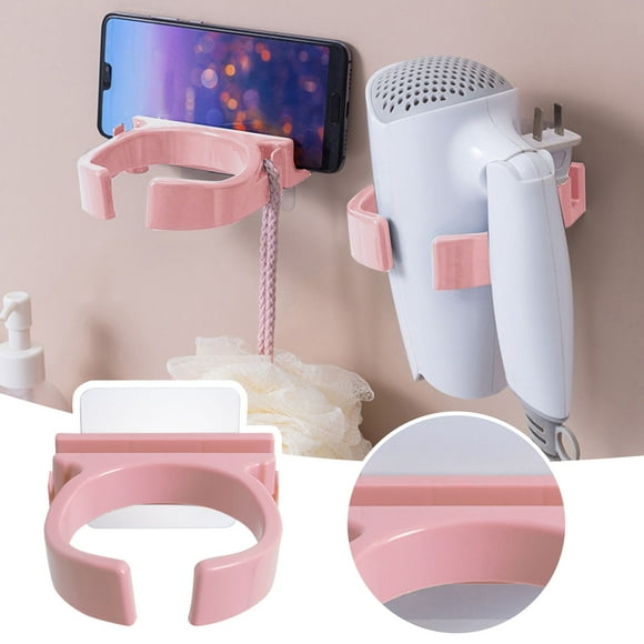 npkgvia standClearance,Bathroom Hair Dryer Bracket Hair Care Tool Bracket Wall Bracket Hair Dryer Shelf Bathroom Bathroom Toilet Storage Wall Brackettools