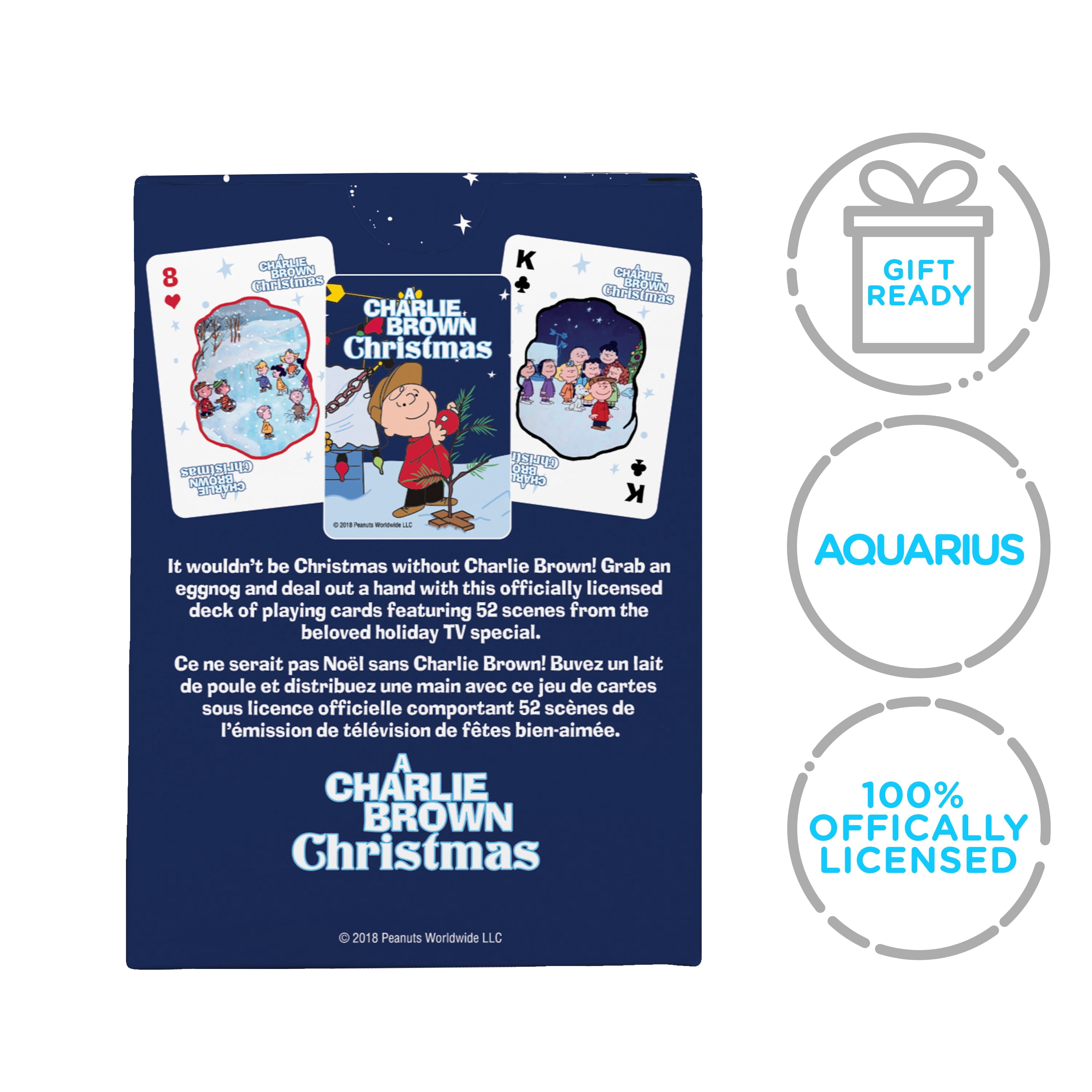 Peanuts Charlie Brown Christmas Playing Cards