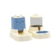 thumbnail image 3 of Dispensador automático de comida y agua para mascotas Dispensador automático de comida para gatos para perros pequeños y medianos Alimentación y azul, 3 of 9
