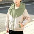 thumbnail image 2 of StSilkitty Boys Girls Hoodie Jacket Zip up Long Sleeve Jacket Coat with Pockets Fall Winter Casual Fashion Coats, 2 of 7